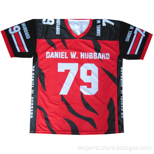 Custom American Football Jersey Sublimated American Football Wear